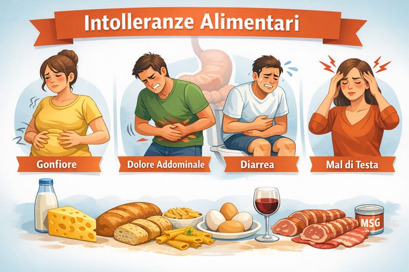 intolleranze alimentari